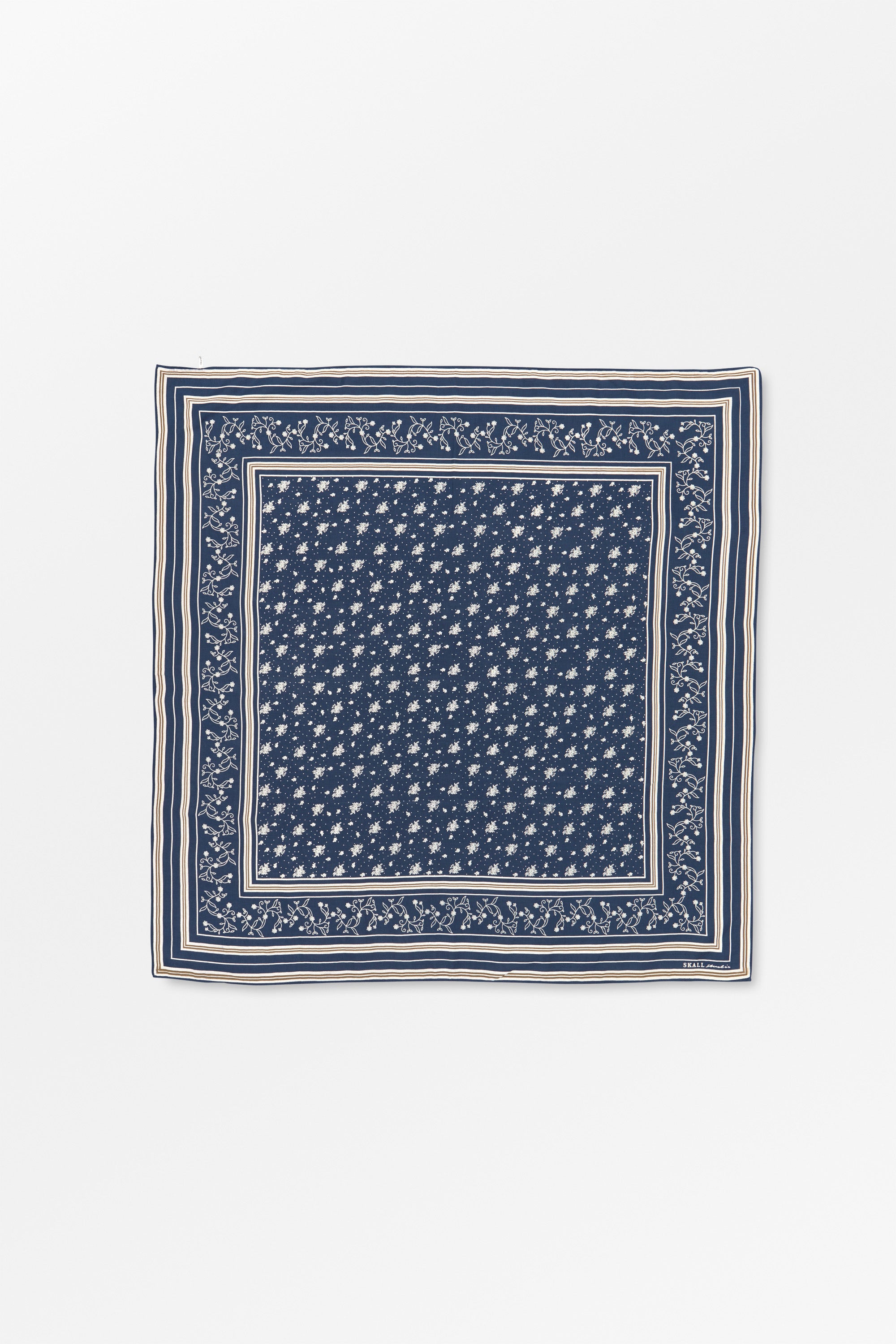 Skall Studio Skall classic scarf 90x90 Scarf Dark navy